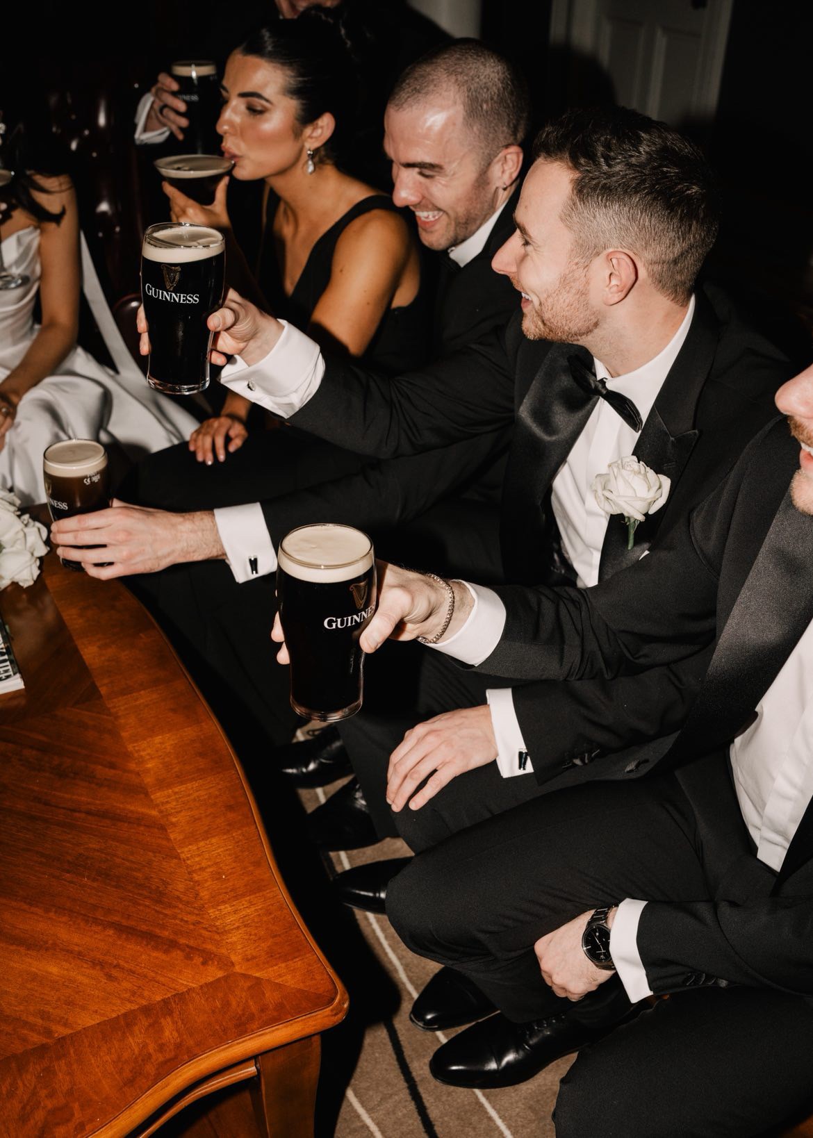 Paula & Fergus at Magheramorne Estate by Kalie Reid