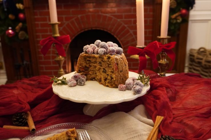 Christmas pudding from The Pantry at Magheramorne Estate