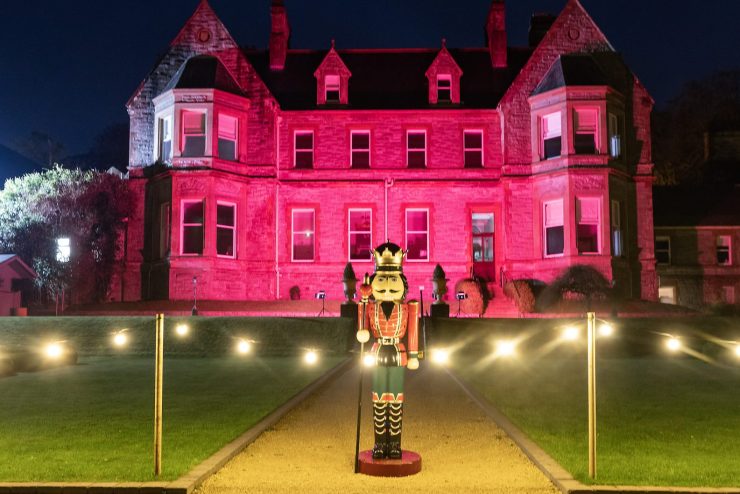 Under The Mistletoe Christmas date night at Magheramorne Estate