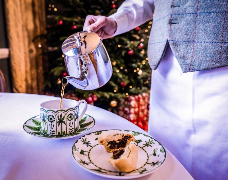 Festive Christmas afternoon tea at Magheramorne Estate
