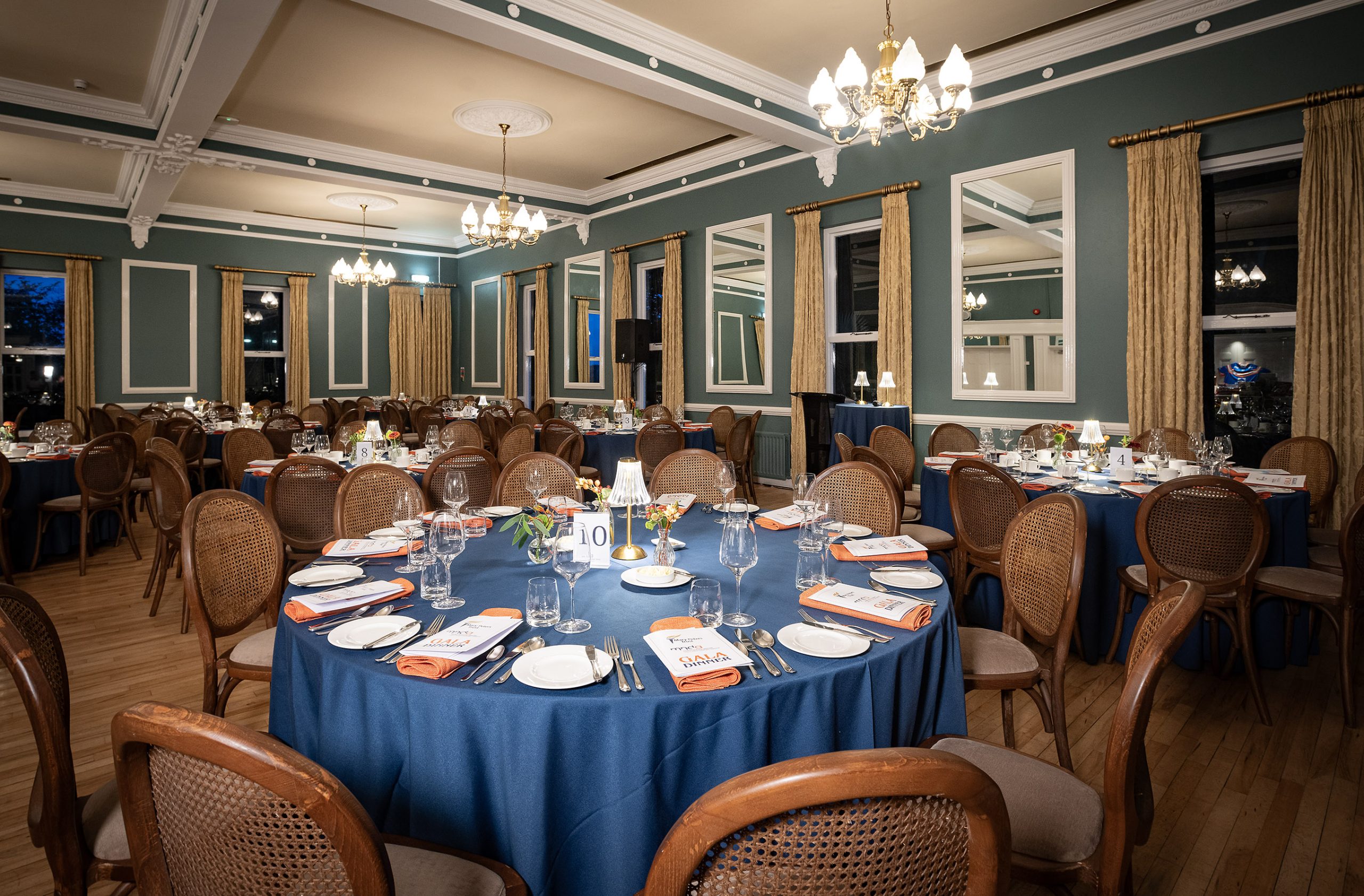 Mary Peters at fundraising event with Magheramorne Estate