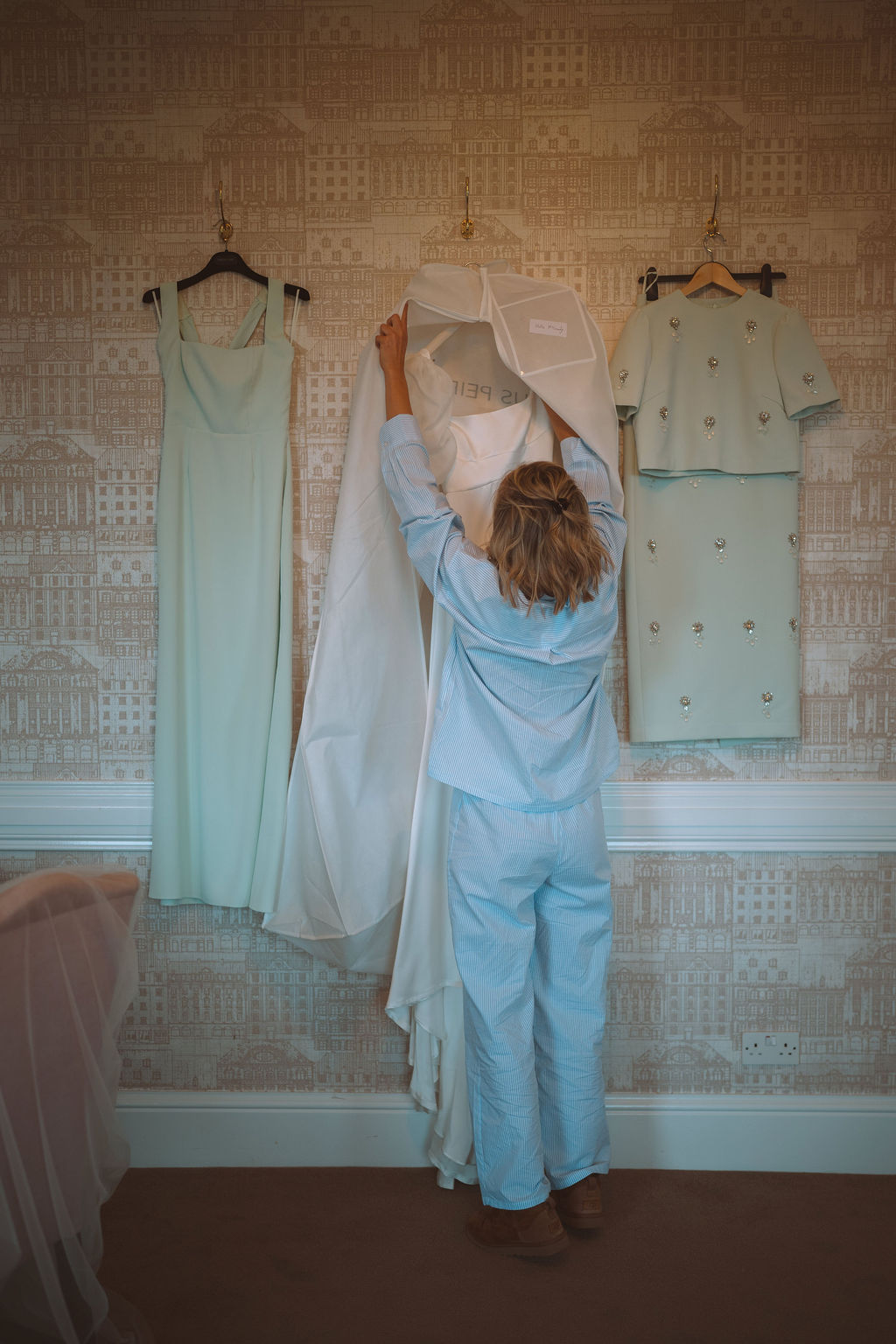 Bridal dressing room at Magheramorne Estate