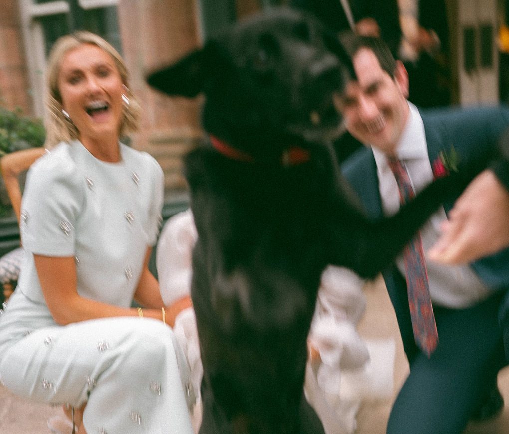 Dog-friendly weddings at Magheramorne Estate