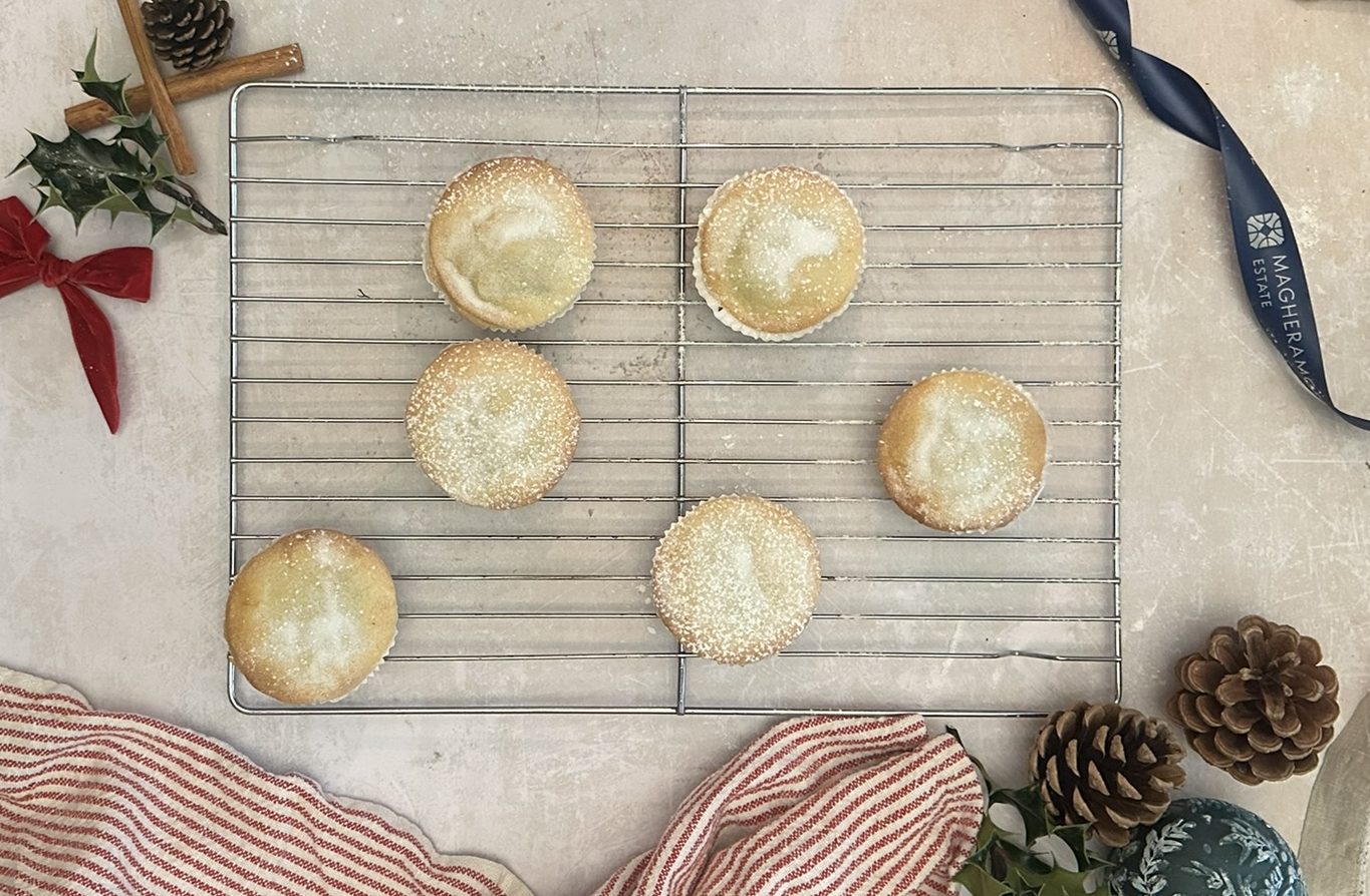 Mince pies by The Pantry at Magheramorne Estate