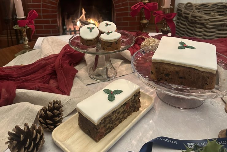 Christmas cake from the Pantry at Magheramorne Estate