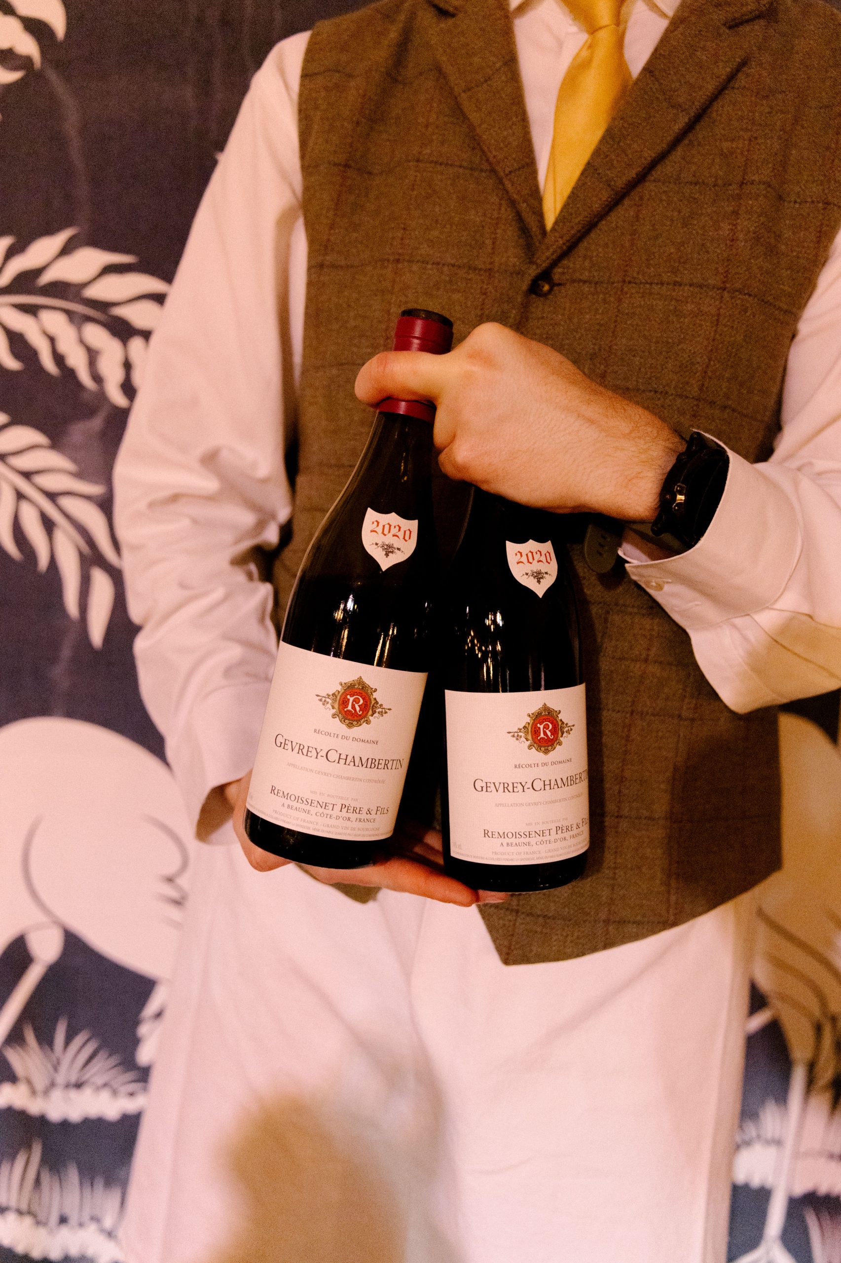 Wine pairing at Magheramorne Estate