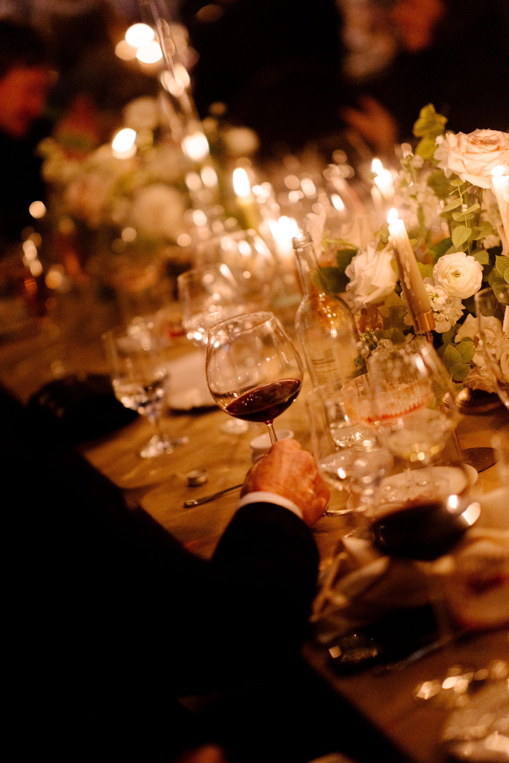 Wine pairing at Magheramorne Estate