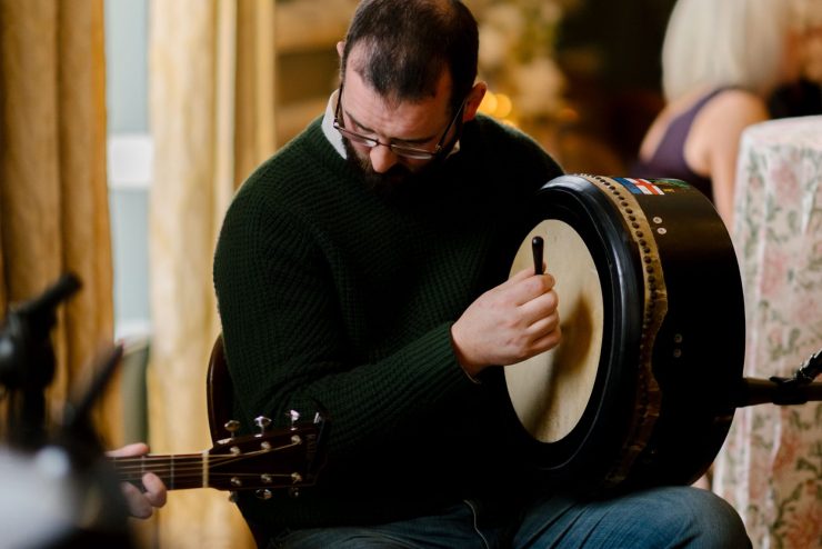 Traditional Irish music at Magheramorne Estate