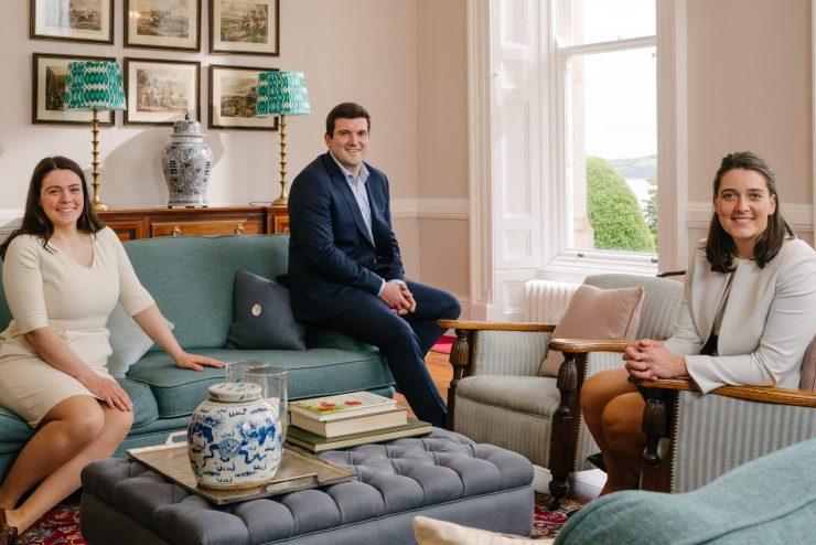 The Allen Family at Magheramorne Estate