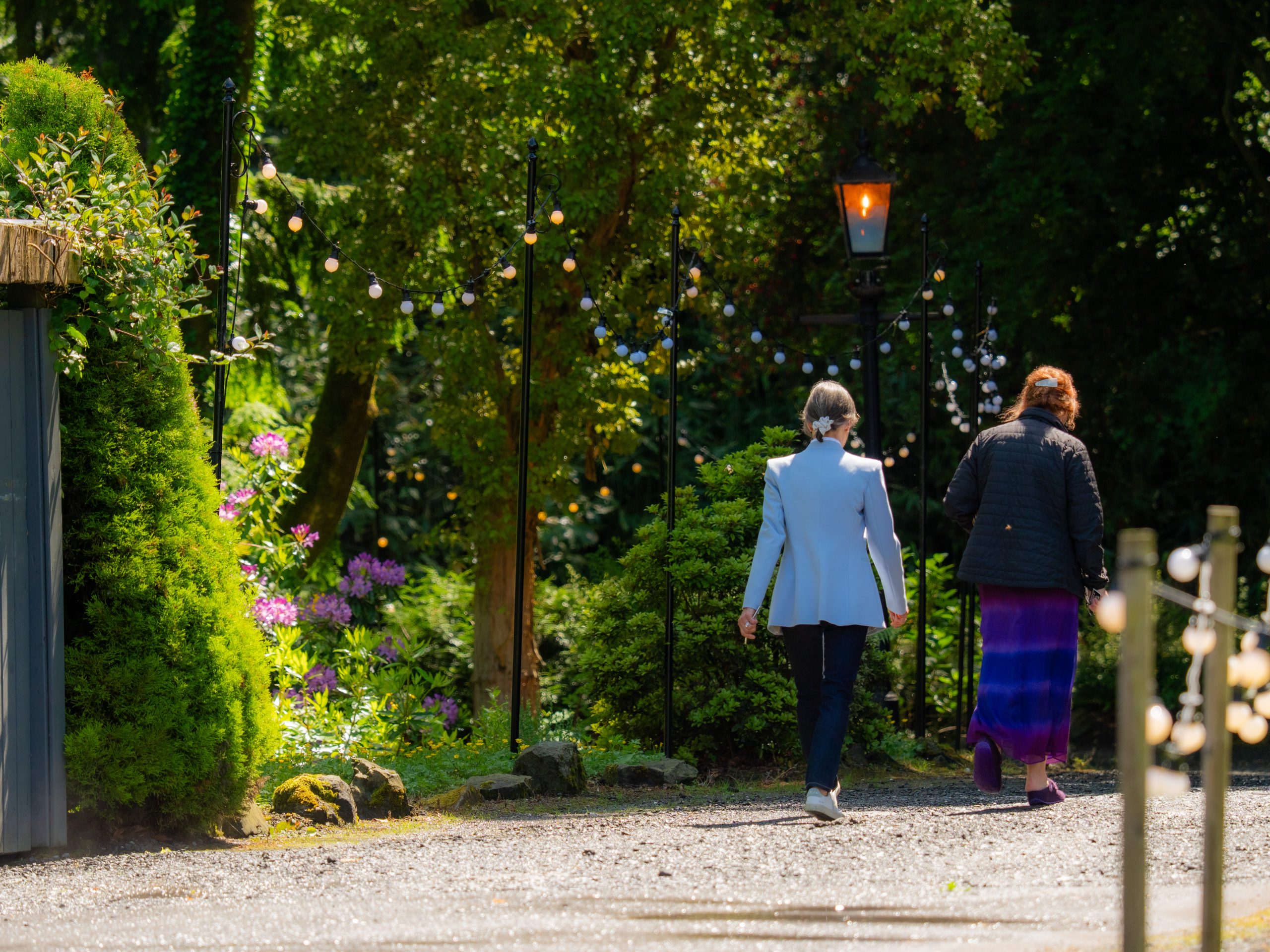 take a walk in the woodlands - a multiple day wedding