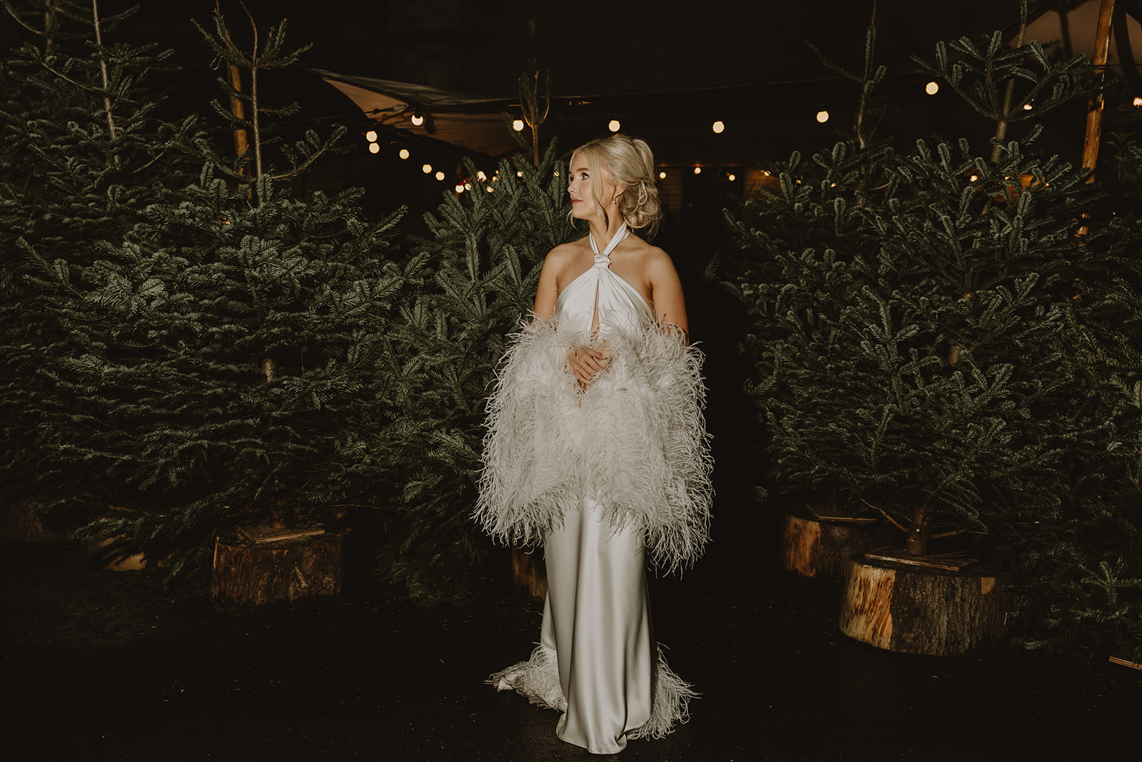 Georgia & Ryan at Magheramorne Estate winter wedding northern ireland