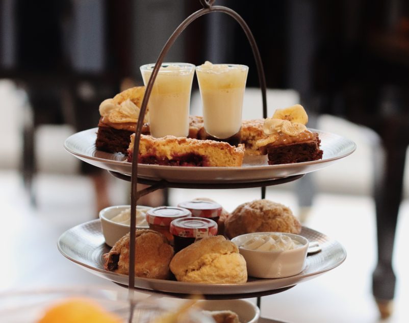 Afternoon tea at Magheramorne Estate