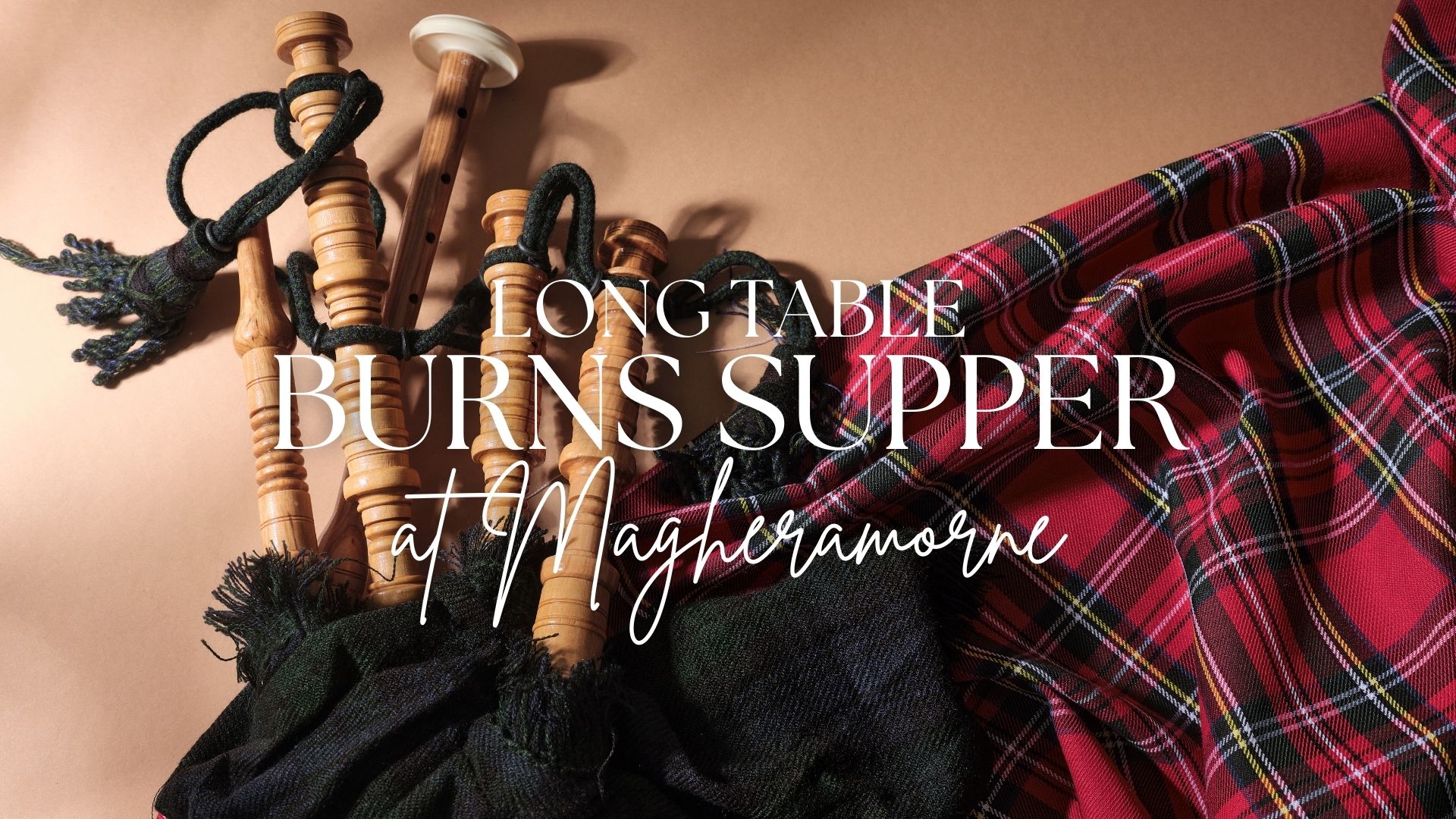 Burns Supper at Magheramorne Estate