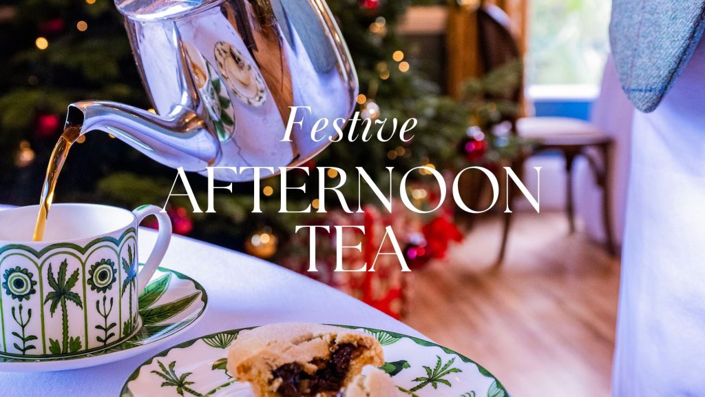 Festive Christmas afternoon tea at Magheramorne Estate