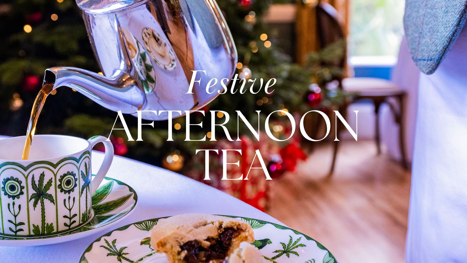 Festive Christmas afternoon tea at Magheramorne Estate