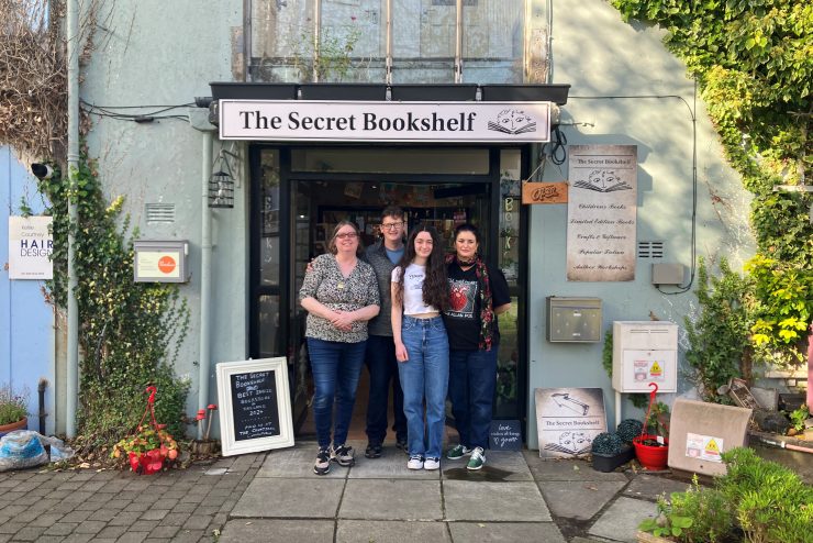 The Secret Bookshelf at Magheramorne Literary Festival
